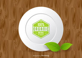 Free Organic Food Vector Design