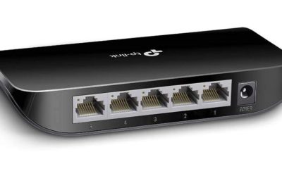 5-Port Gigabit Ethernet Unmanaged Desktop Switch (Black Color) TP-Link TL-SG1005D
